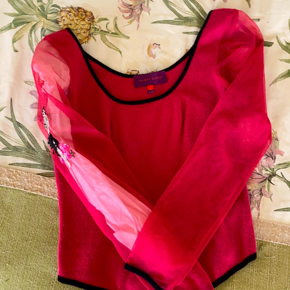 Talbot Ronhof Cashmere Hawaiian Dancer Sweater